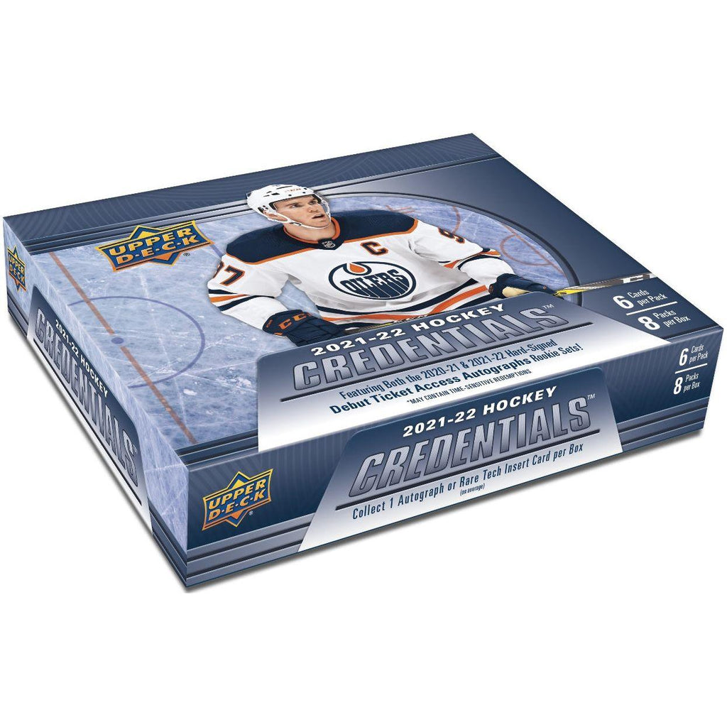 Upper Deck - Credentials Hockey 2021-22 - Hobby Box - Geek & Co. 2.0